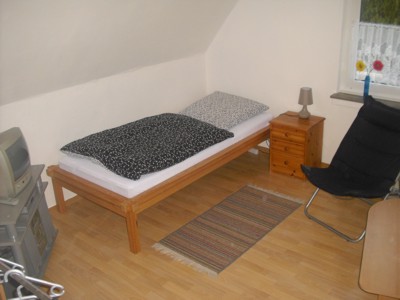 Schlafzimmer Monteurwohnung